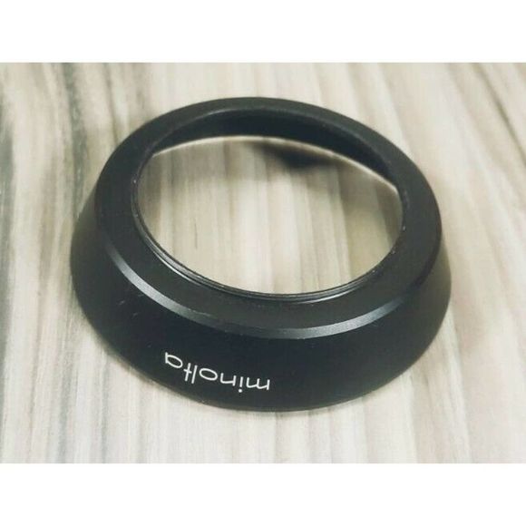 VINTAGE MINOLTA 55MM SCREW IN LENS HOOD FOR 28MM F: 3.5 MC WIDE ANGLE LENSES - Picture 7 of 8